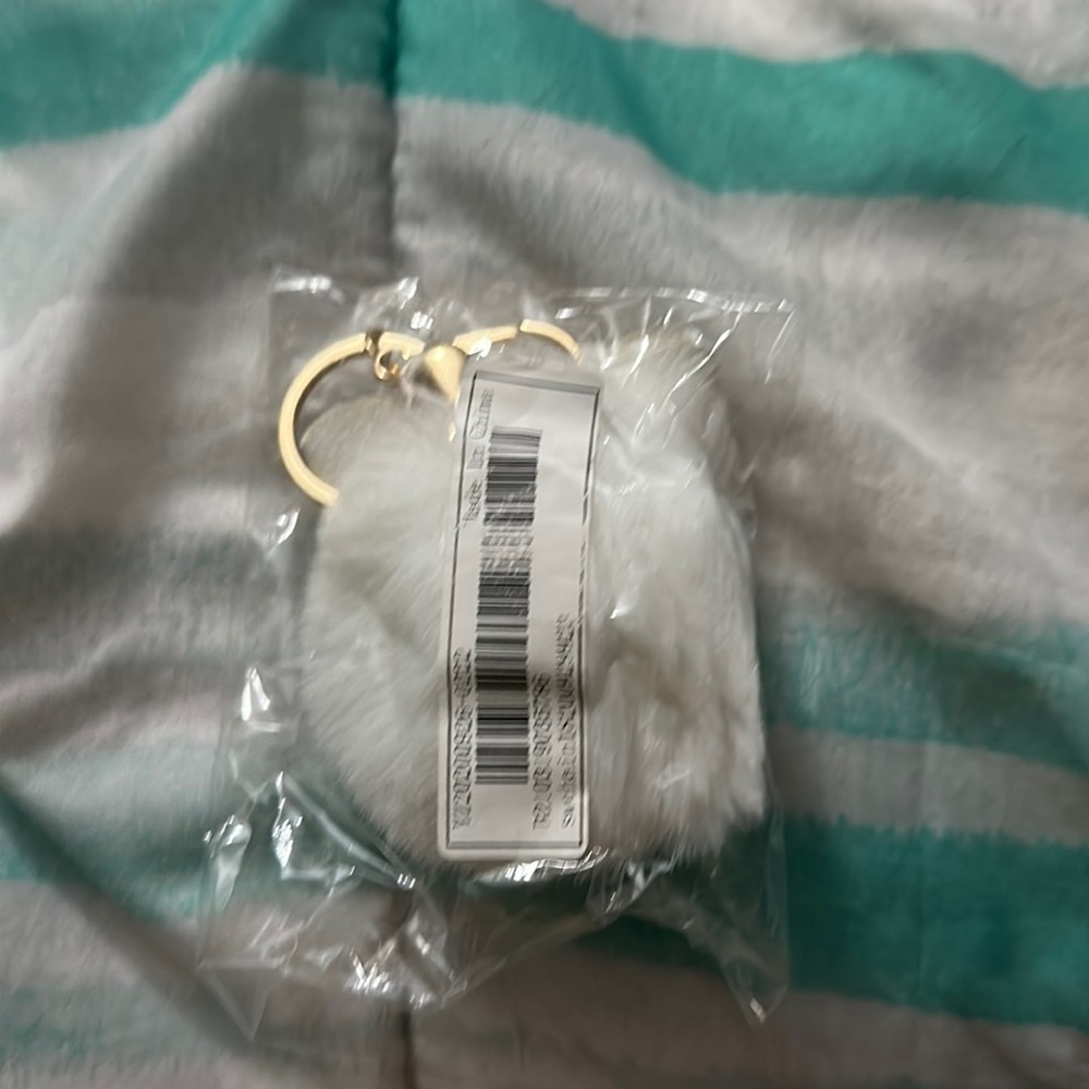 Puffball keychain